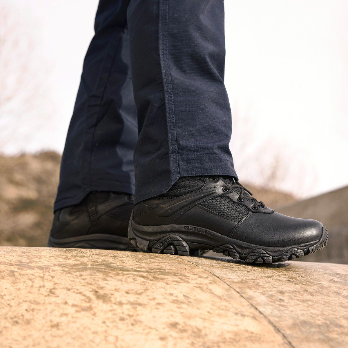 Merrell Signature Men Moab 3 8" Tactical  Zip Waterproof Boot