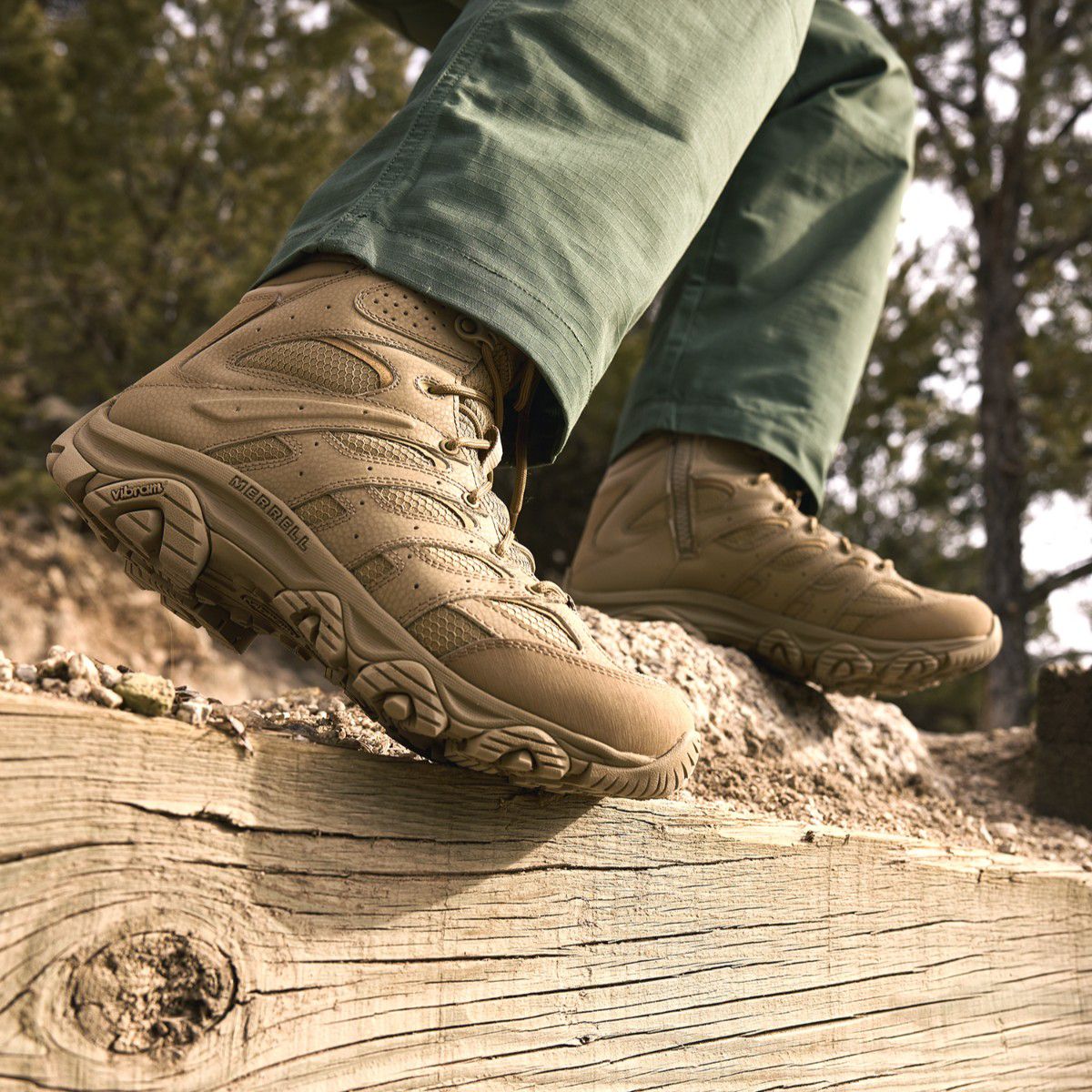 Merrell Exclusive Men's Moab 3 8" Tactical Zip Waterproof Boot