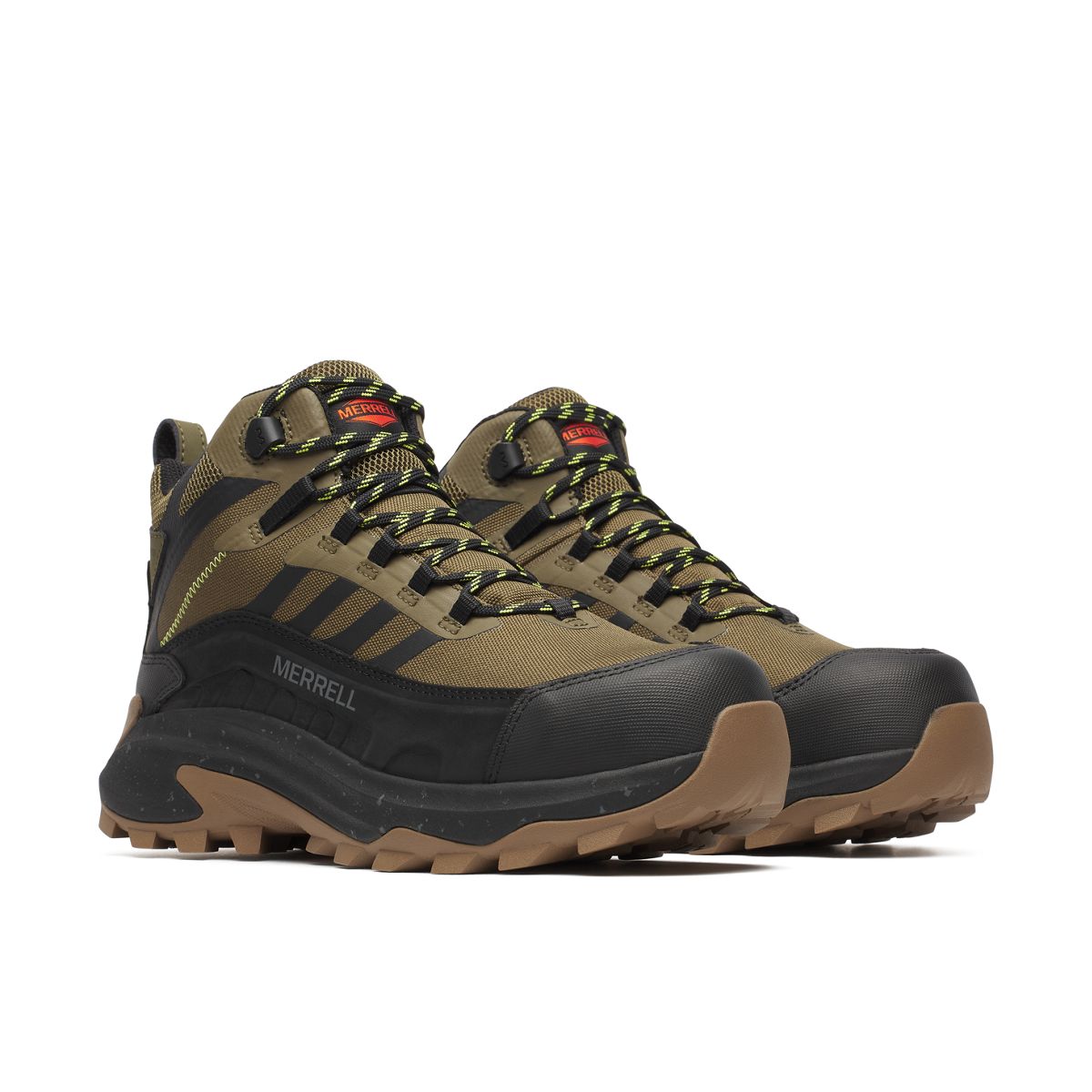 Merrell Exclusive Men's Moab Speed 2 FX Mid Carbon Fiber Waterproof Work Shoes