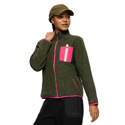 Merrell Classic Women - Jungle Fleece Full Zip - Full zip / non hoodie