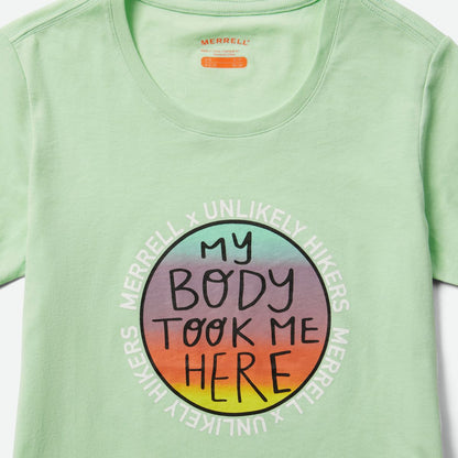 Merrell Signature Women Unlikely Hikers X Merrell Short Sleeve Tee