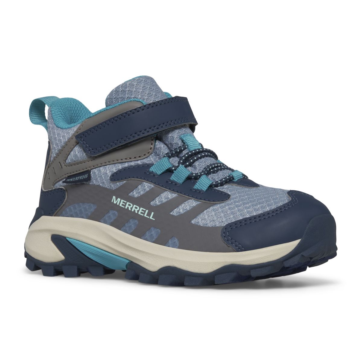 Merrell Signature Big Kid Moab Speed Mid 2 A/C Waterproof - Boots BK