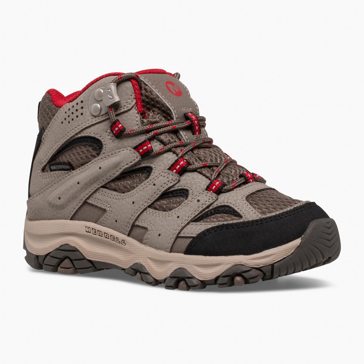 Merrell Classic Big Kid - Moab 3 Mid Waterproof Boot - Boots