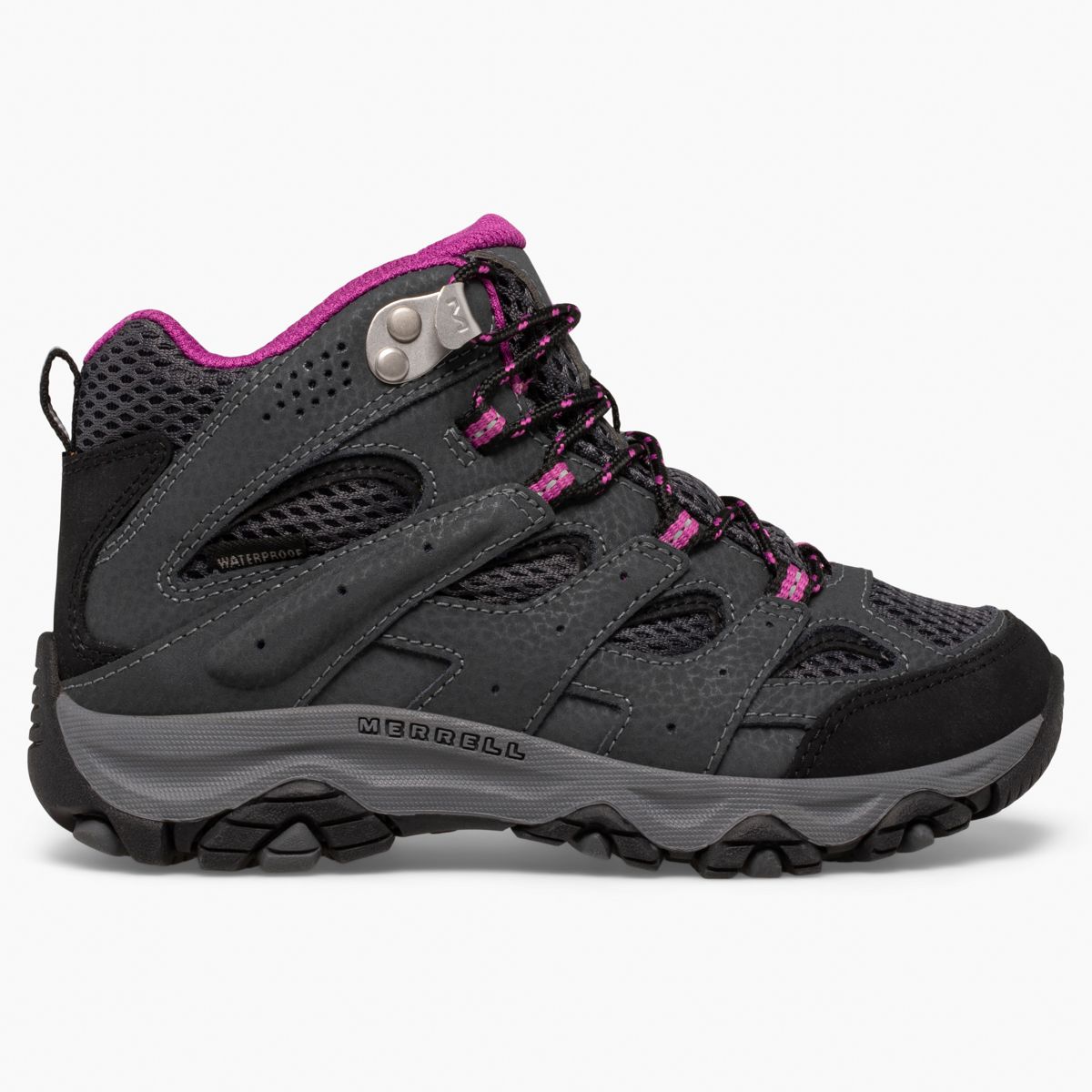Merrell Premium Big Kid - Moab 3 Mid Waterproof Boot - Boots