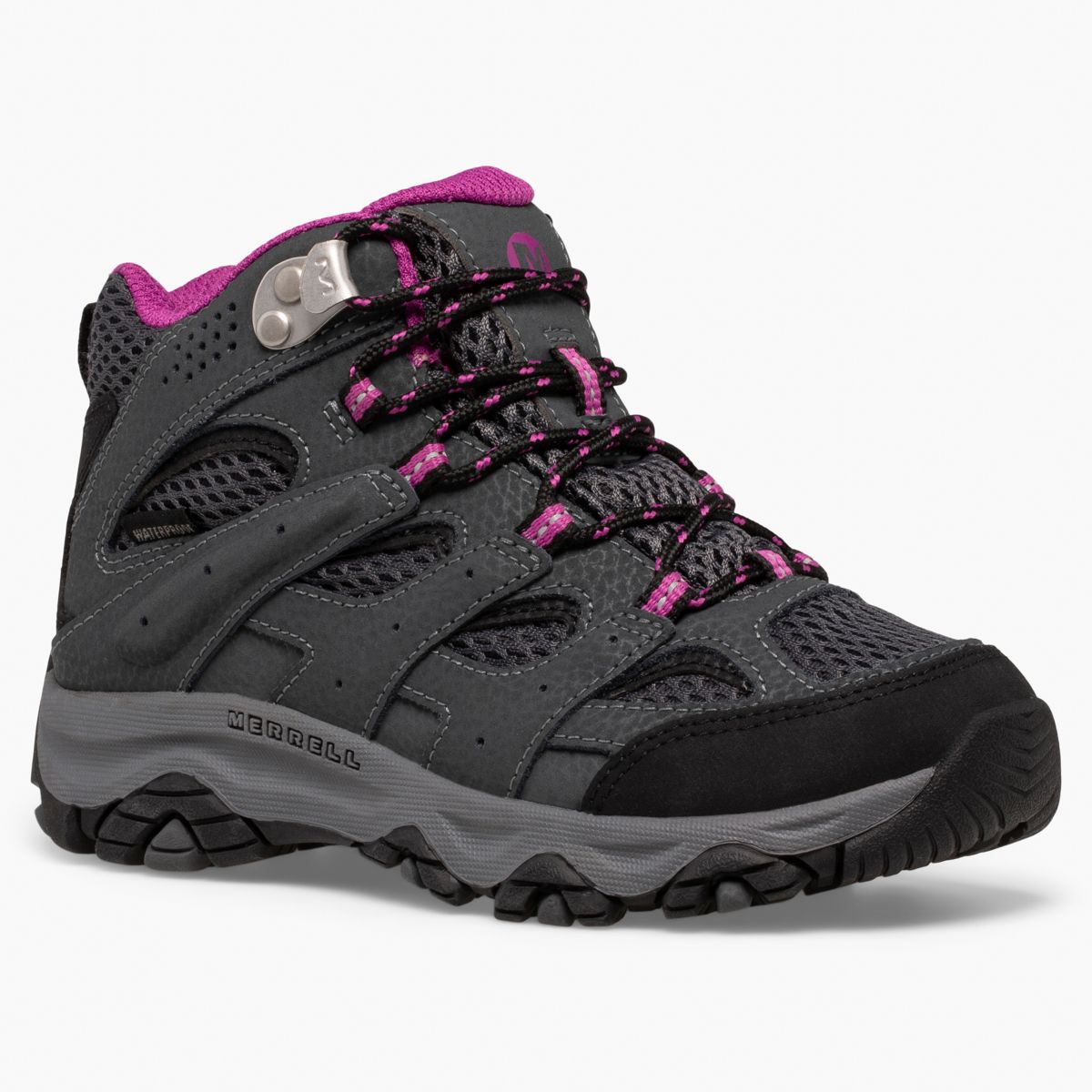 Merrell Premium Big Kid - Moab 3 Mid Waterproof Boot - Boots